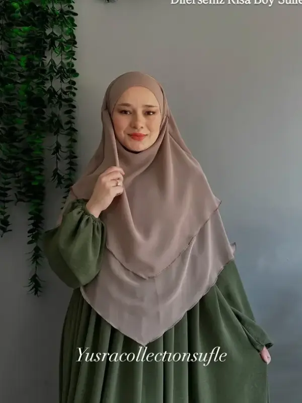 Ayrobin Takım Kısa Sufle İle Vizon - Haki Yeşil