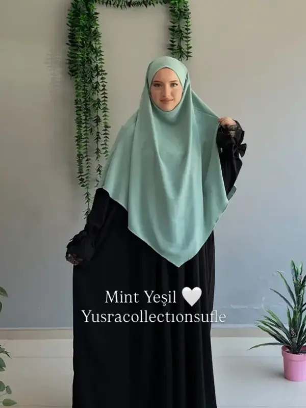 Ayrobin Tek Kat Sufle Mint Yeşil Renk