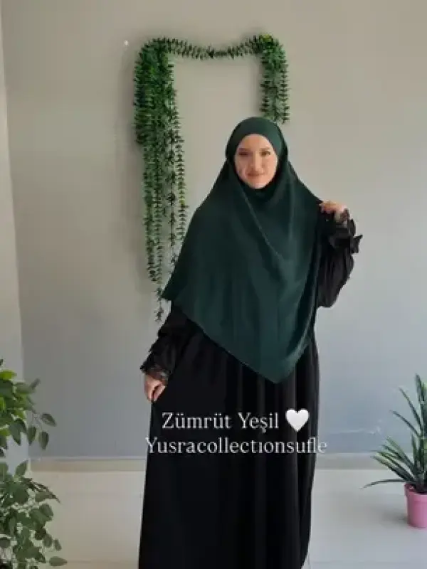 Ayrobin Tek Kat Sufle Zümrüt Yeşil